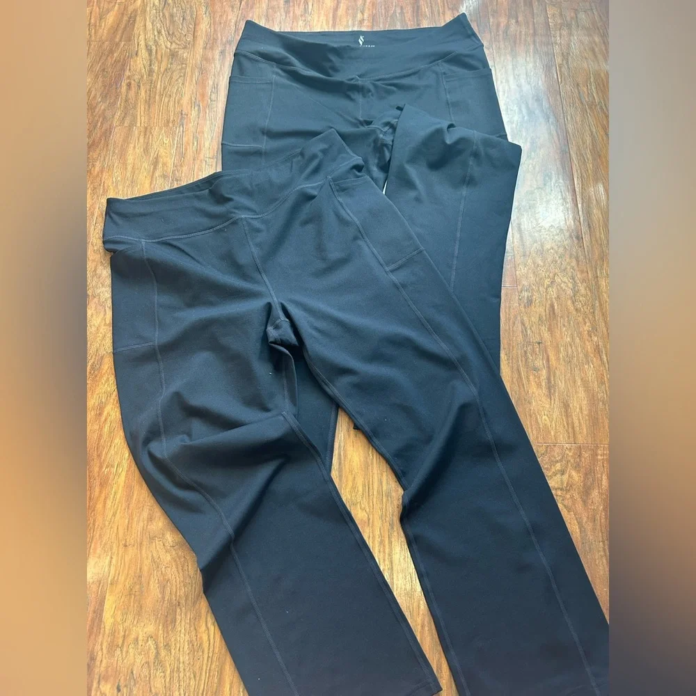 Skechers Women's Go Walk High Waisted Flare Pants Lot of Two 2XL - Picture 11 of 12